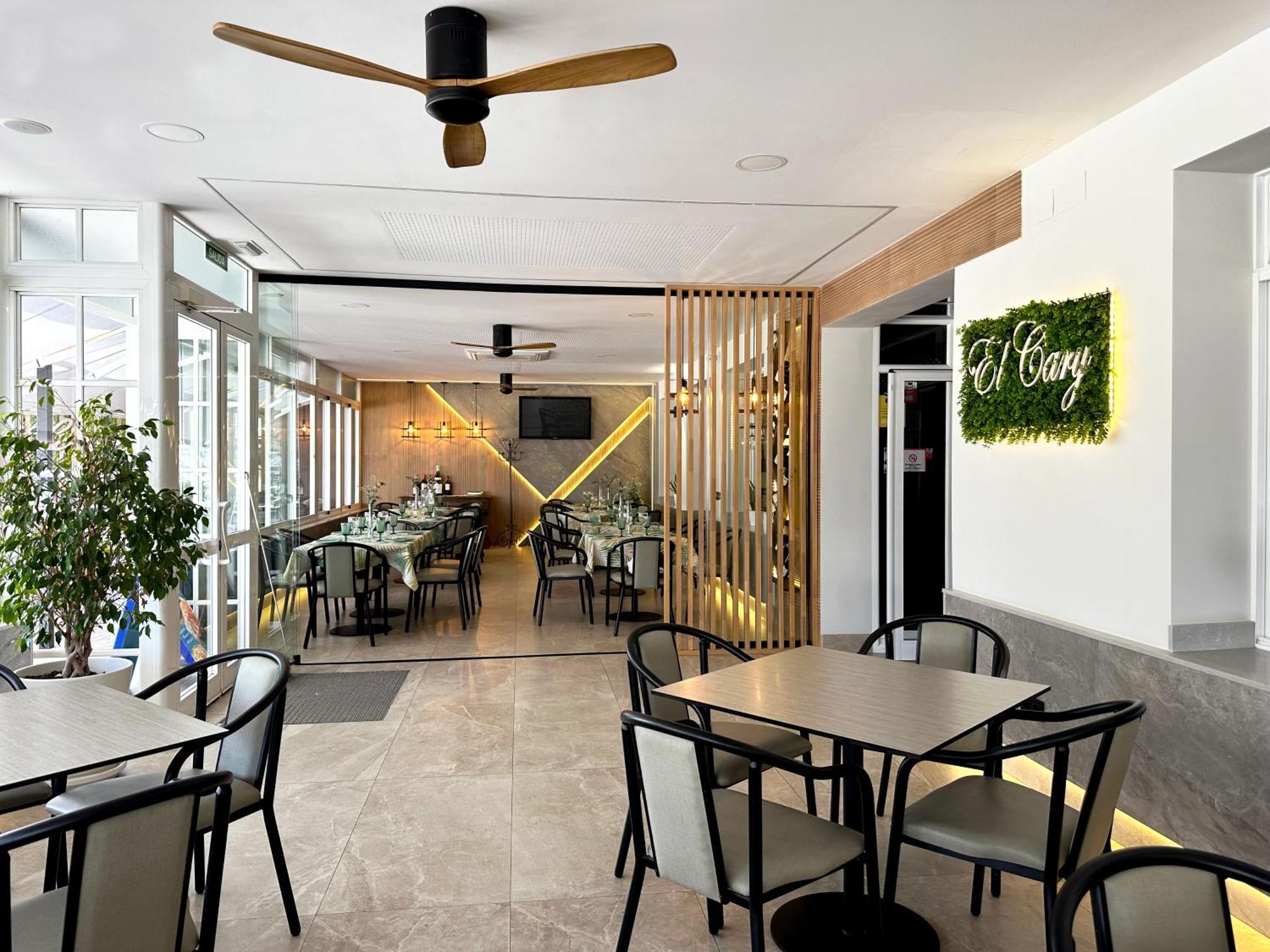 Hostal Restaurante El Cary Montemayor Buitenkant foto