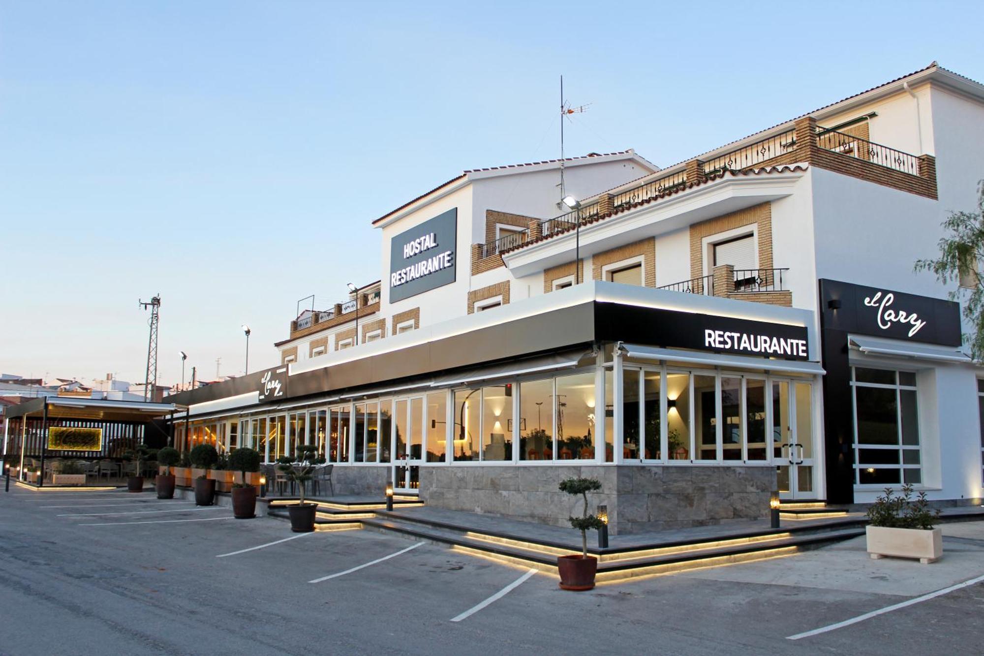 Hostal Restaurante El Cary Montemayor Buitenkant foto