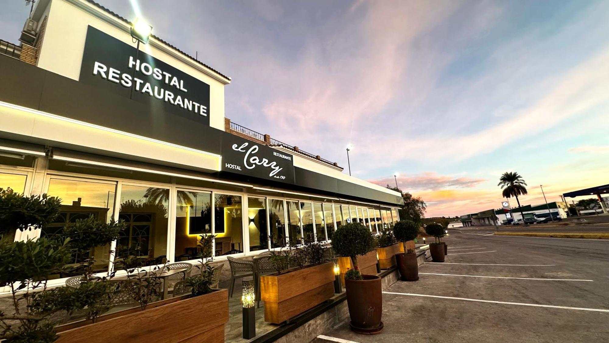 Hostal Restaurante El Cary Montemayor Buitenkant foto