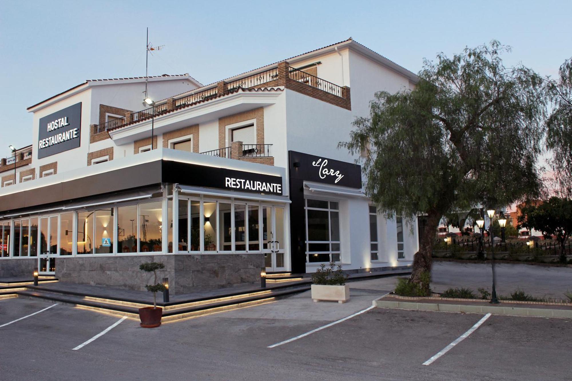 Hostal Restaurante El Cary Montemayor Buitenkant foto