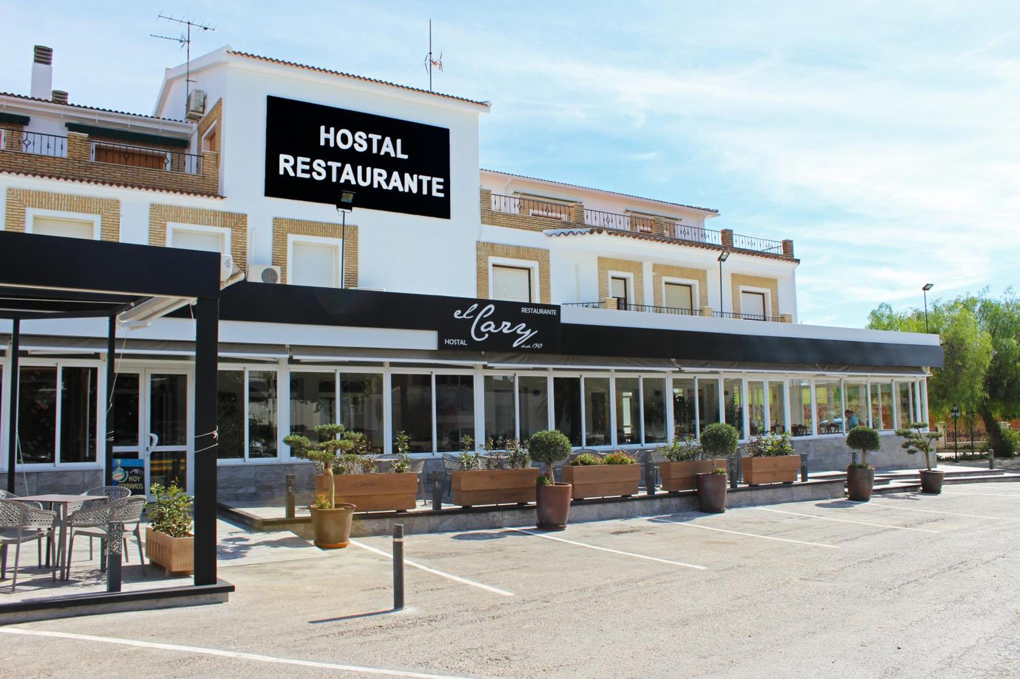 Hostal Restaurante El Cary Montemayor Buitenkant foto