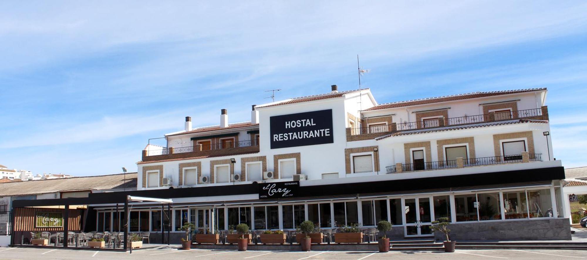 Hostal Restaurante El Cary Montemayor Buitenkant foto