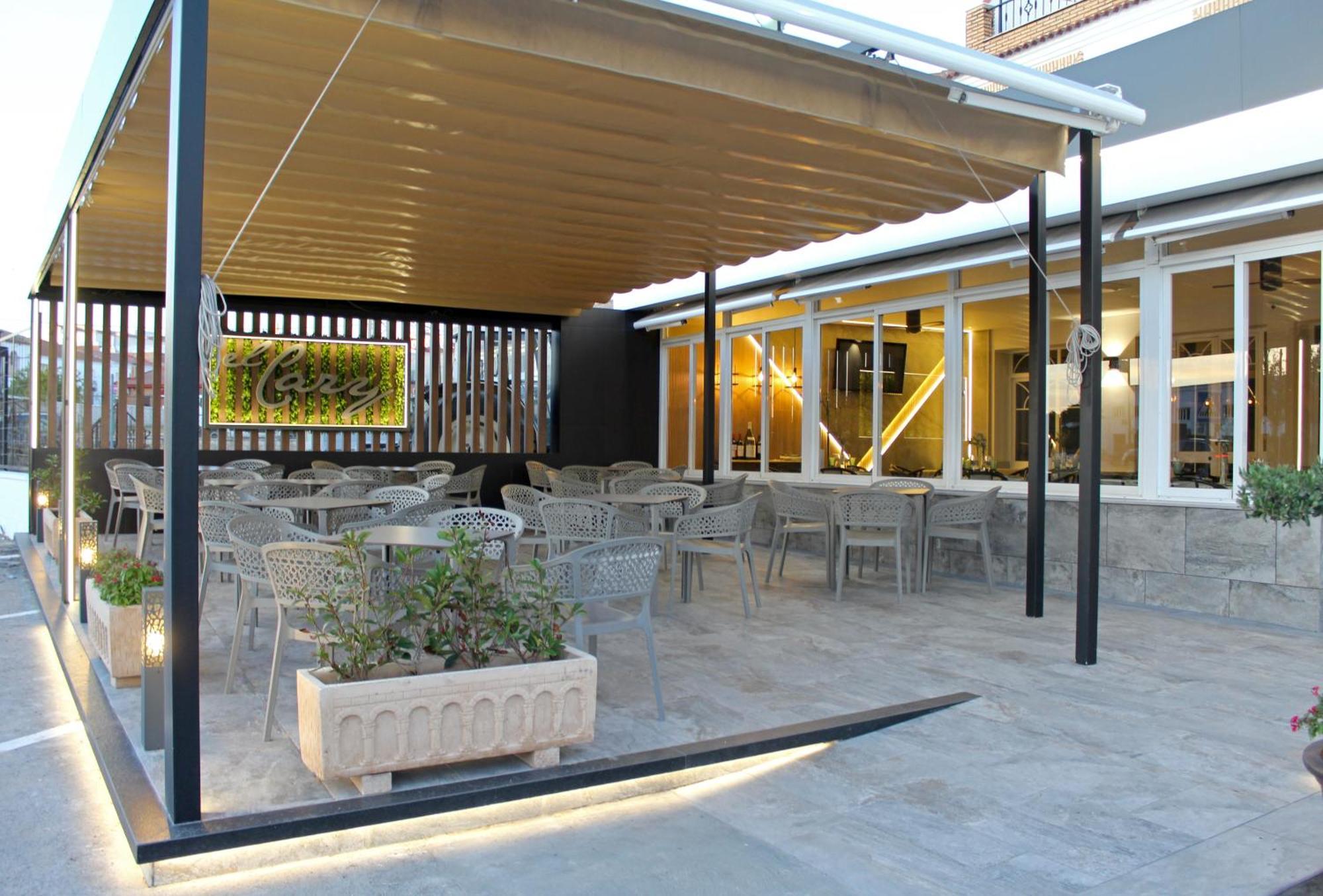 Hostal Restaurante El Cary Montemayor Buitenkant foto