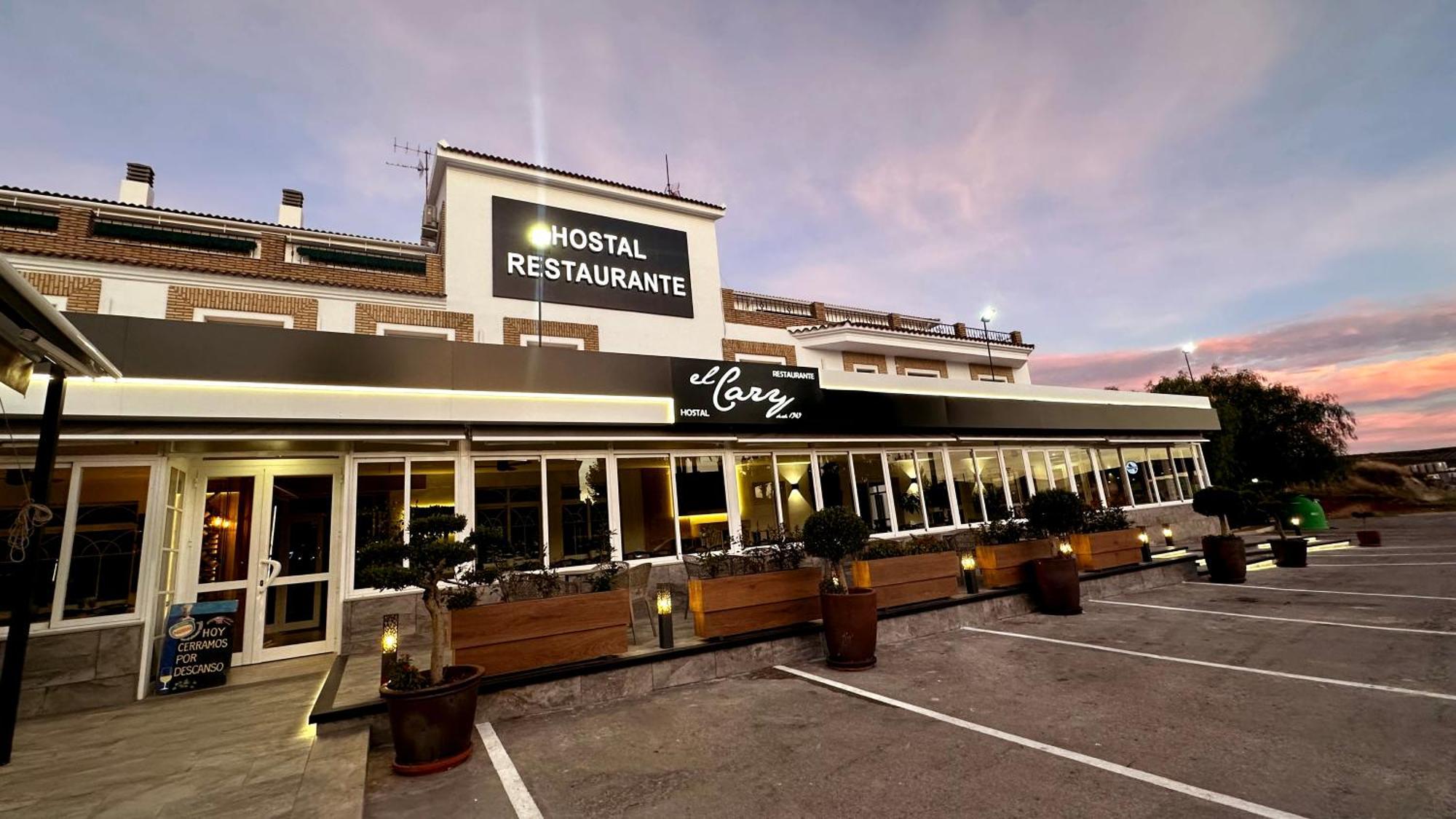 Hostal Restaurante El Cary Montemayor Buitenkant foto