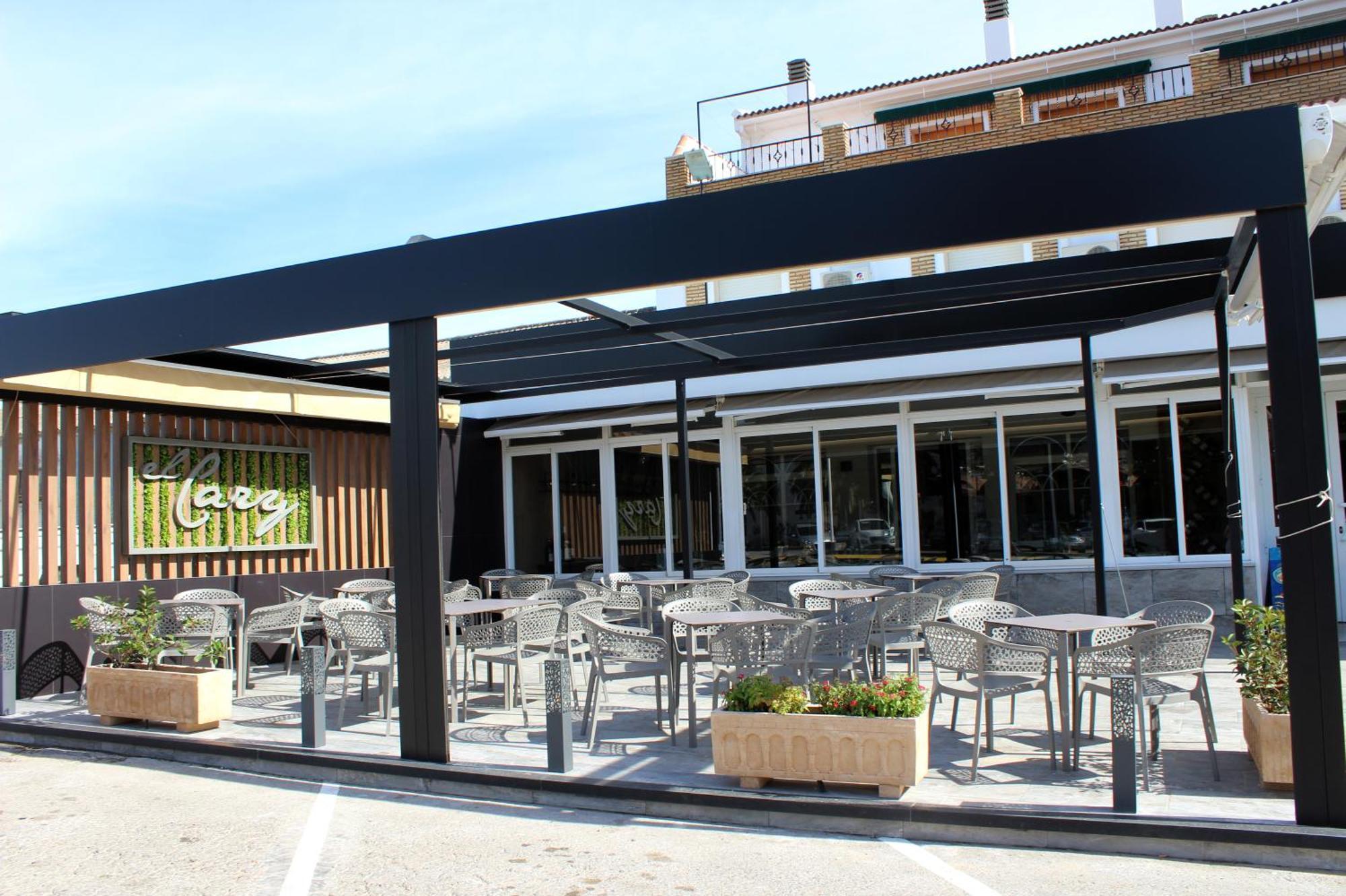Hostal Restaurante El Cary Montemayor Buitenkant foto