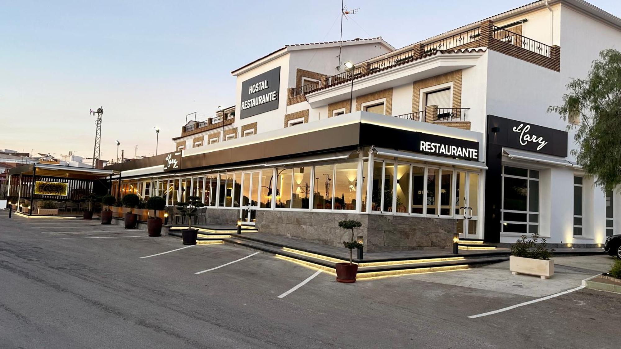 Hostal Restaurante El Cary Montemayor Buitenkant foto
