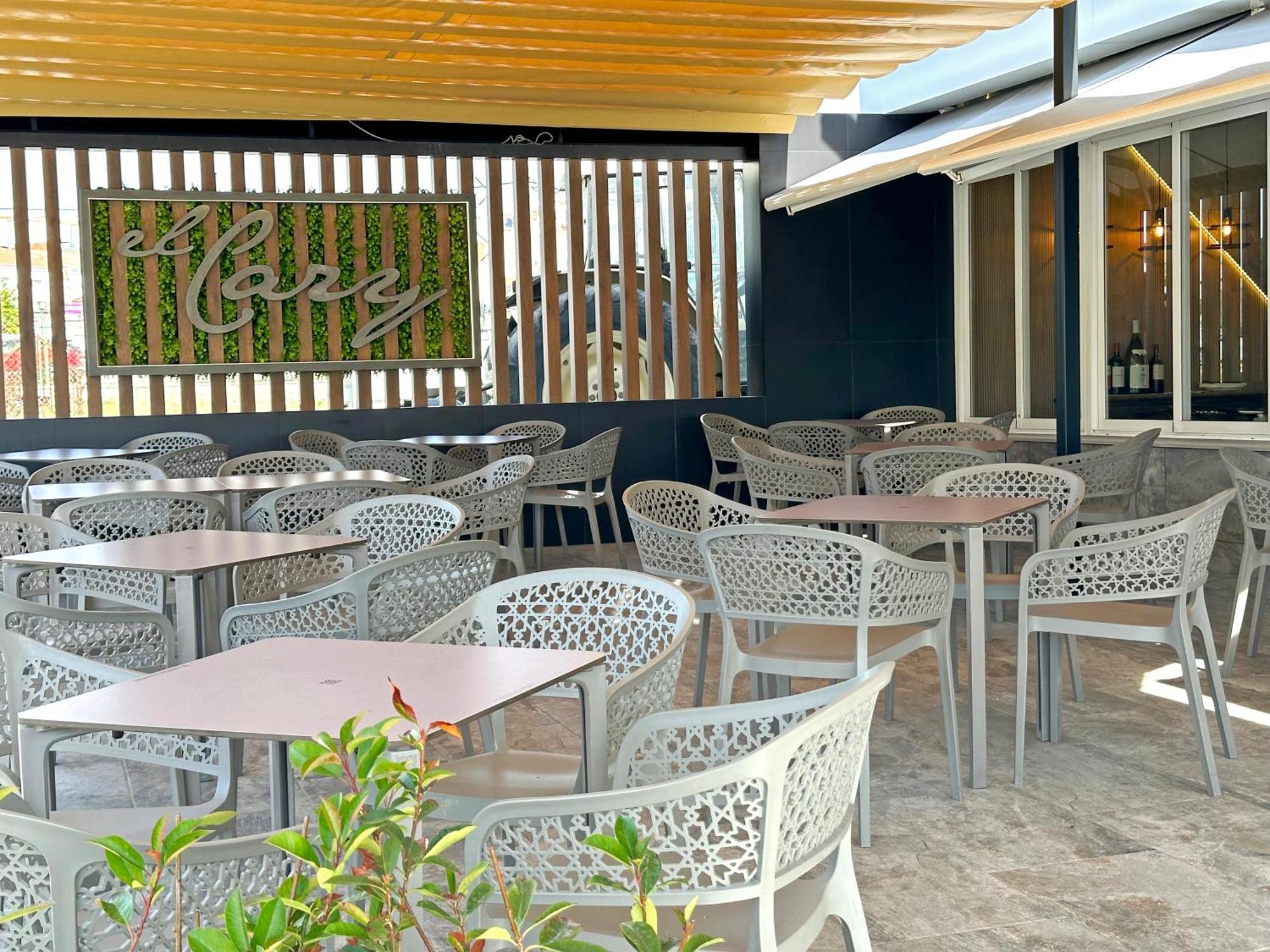 Hostal Restaurante El Cary Montemayor Buitenkant foto